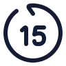Go Backward 15 Sec icon preview