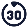 Go Backward 30 Sec icon preview