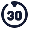 Go Backward 30 Sec icon preview