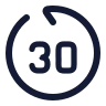 Go Backward 30 Sec icon preview