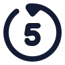 Go Backward 5 Sec icon preview