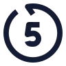 Go Backward 5 Sec icon preview