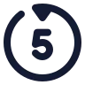 Go Backward 5 Sec icon preview