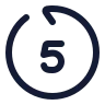 Go Backward 5 Sec icon preview