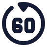 Go Backward 60 Sec icon preview