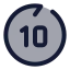 Goforwardsec icon with duotone standard style