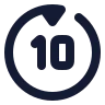 Go Forward 10 Sec icon preview