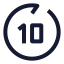 Goforwardsec icon with stroke sharp style