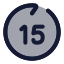 Goforwardsec icon with duotone rounded style