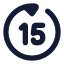 Goforwardsec icon with solid rounded style