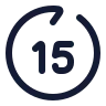 Go Forward 15 Sec icon preview