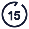 Go Forward 15 Sec icon preview