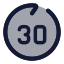Goforwardsec icon with duotone rounded style