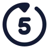 Go Forward 5 Sec icon preview
