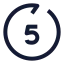 Goforwardsec icon with stroke sharp style
