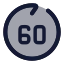 Goforwardsec icon with duotone rounded style