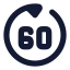 Goforwardsec icon with solid rounded style