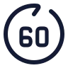 Go Forward 60 Sec icon preview
