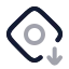 Goldbuy icon with twotone rounded style