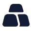 Goldingots icon with solid standard style