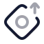 Goldsell icon with twotone rounded style