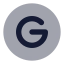 Google icon with bulk rounded style