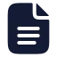Googledoc icon with solid rounded style
