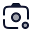 Googlelens icon with duotone rounded style