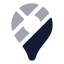 Googlemaps icon with bulk rounded style