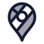 Googlemaps icon with duotone standard style