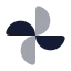 Googlephotos icon with bulk rounded style