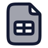Google Sheet icon preview