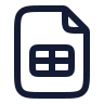 Google Sheet icon preview