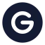 Google icon with solid rounded style