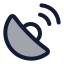 Gpssignal icon with duotone rounded style