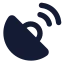 Gpssignal icon with solid standard style
