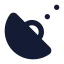 Gpssignal icon with solid standard style