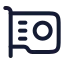Gpu icon with stroke rounded style