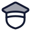 Graduatemale icon with duotone standard style