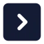 Greaterthansquare icon with solid standard style