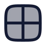 Grid 2 X 2 icon preview