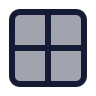 Grid 2 X 2 icon preview