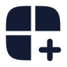Grid 2 X 2 Plus icon preview