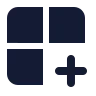 Grid 2 X 2 Plus icon preview