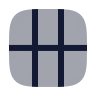 Grid 3 X 2 icon preview