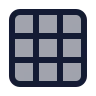 Grid 3 X 3 icon preview