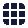 Grid 3 X 3 icon preview
