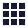 Grid 3 X 3 icon preview