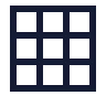Grid 3 X 3 icon preview