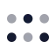 Griphorizontal icon with bulk rounded style